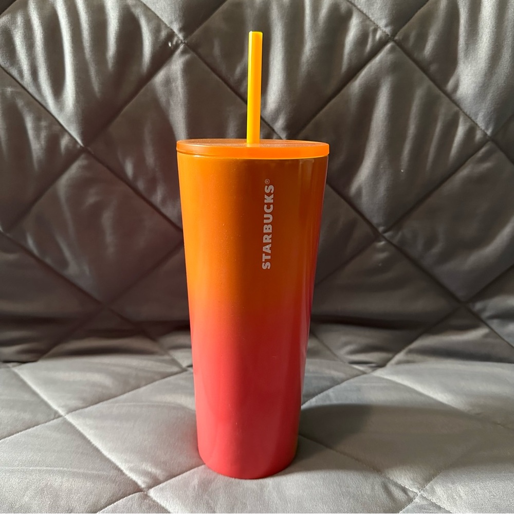 NWT Starbucks Venti Metal Ombré Cup